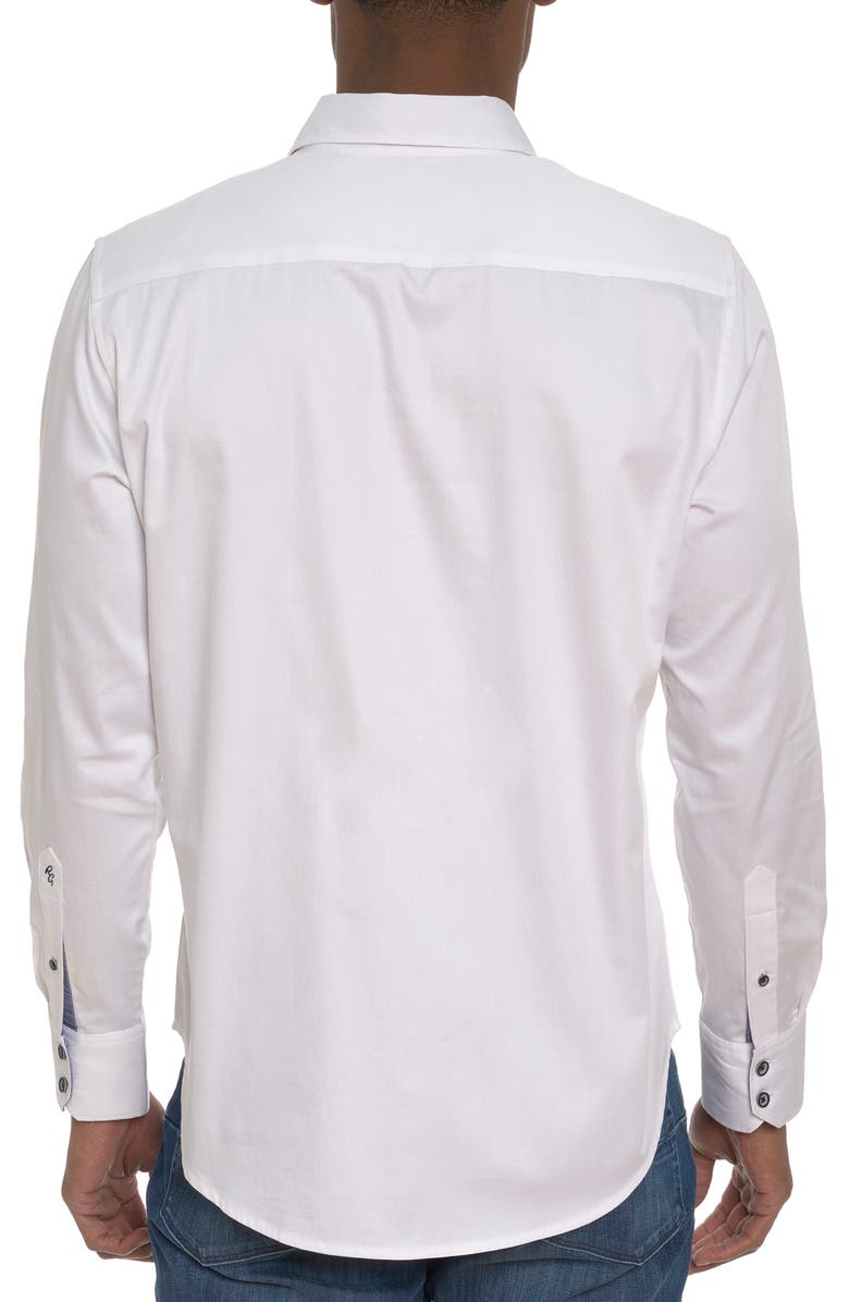 Robert Graham Date Night Button-Up Shirt, Alternate, color, White