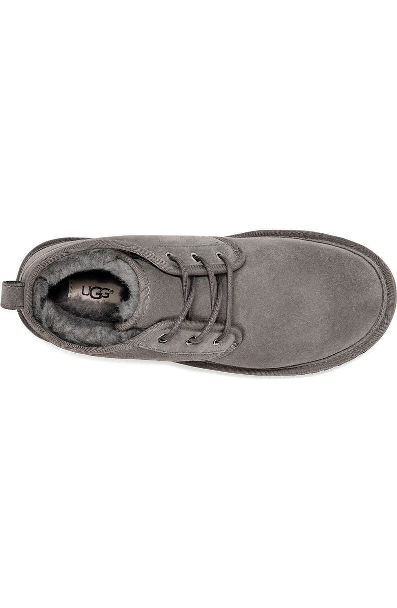 UGG<sup>®</sup> Neumel Chukka Boot, Alternate, color, Charcoal Suede