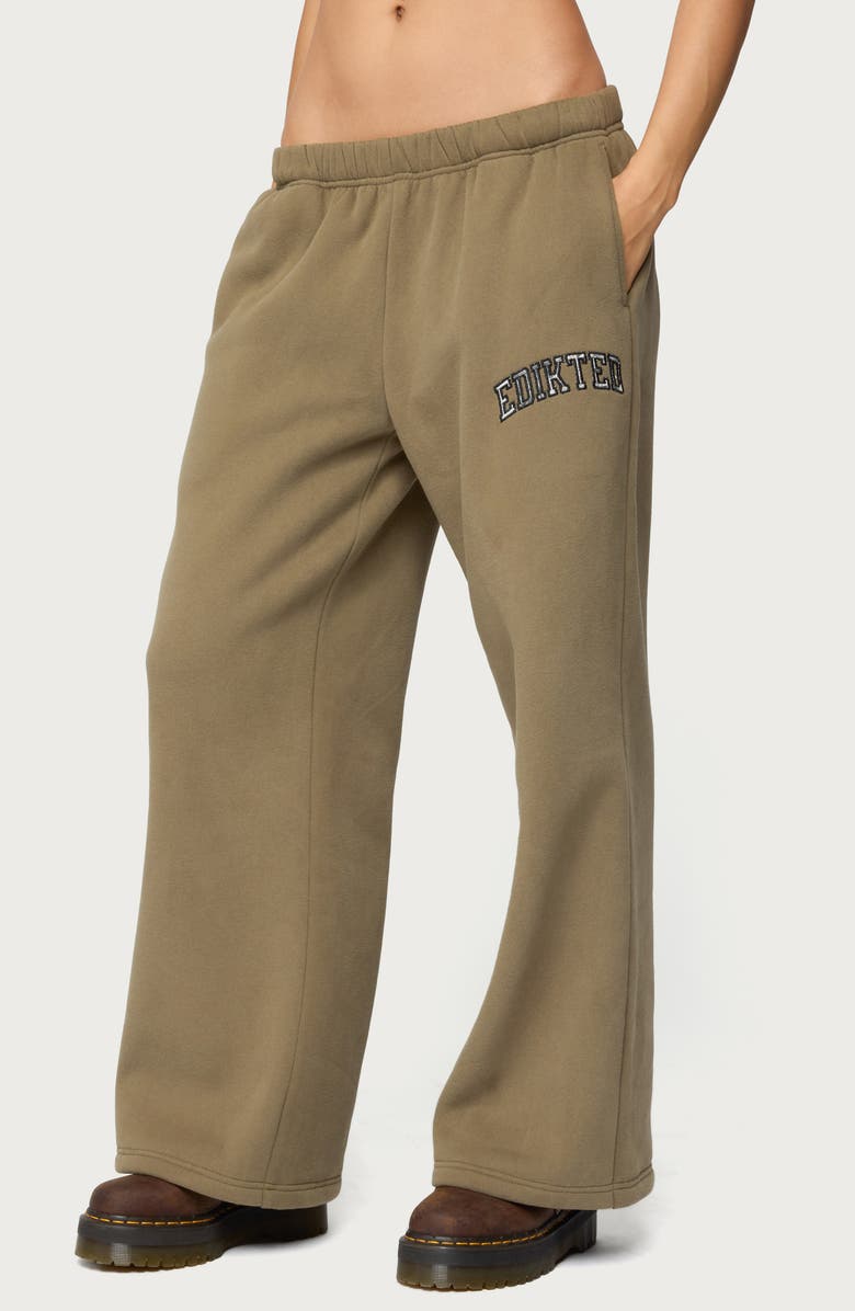 EDIKTED Camo Crush Sweatpants, Alternate, color, 