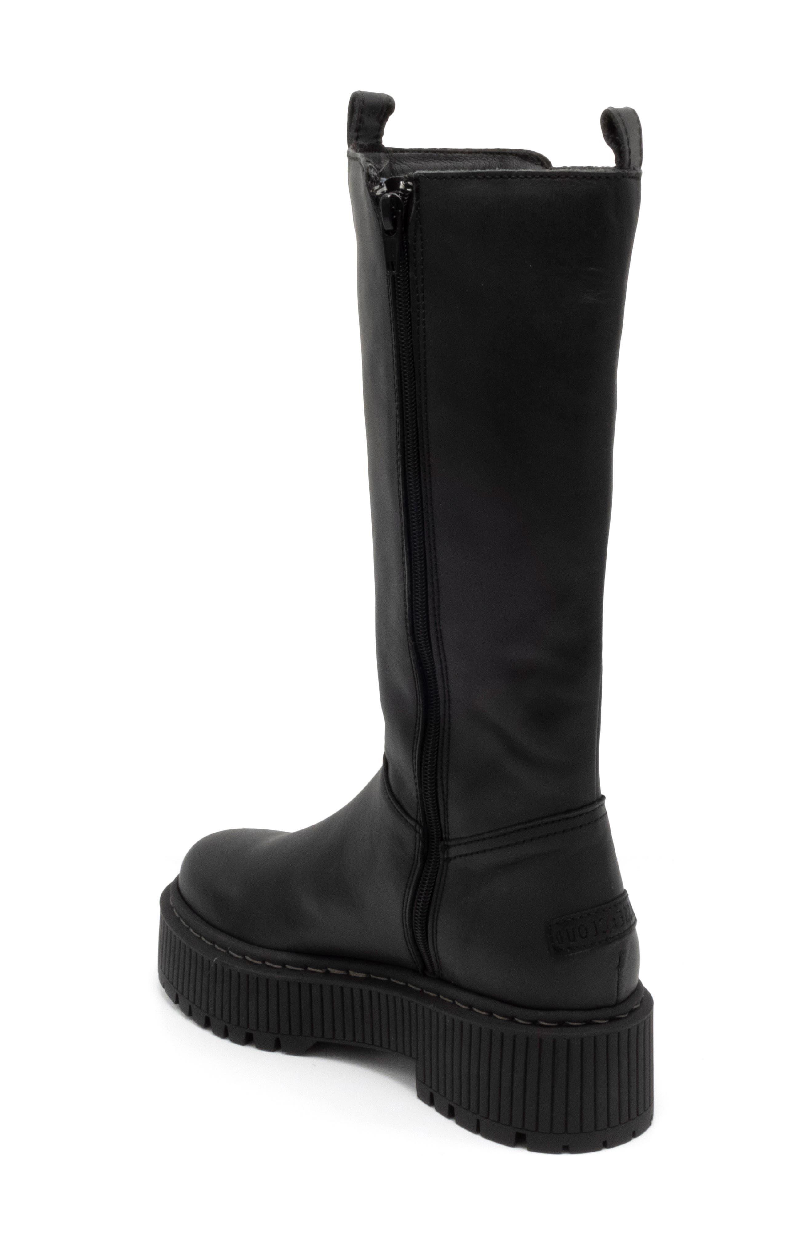Musse & Cloud Barbis Platform Lug Sole Tall Boot, Alternate, color, 