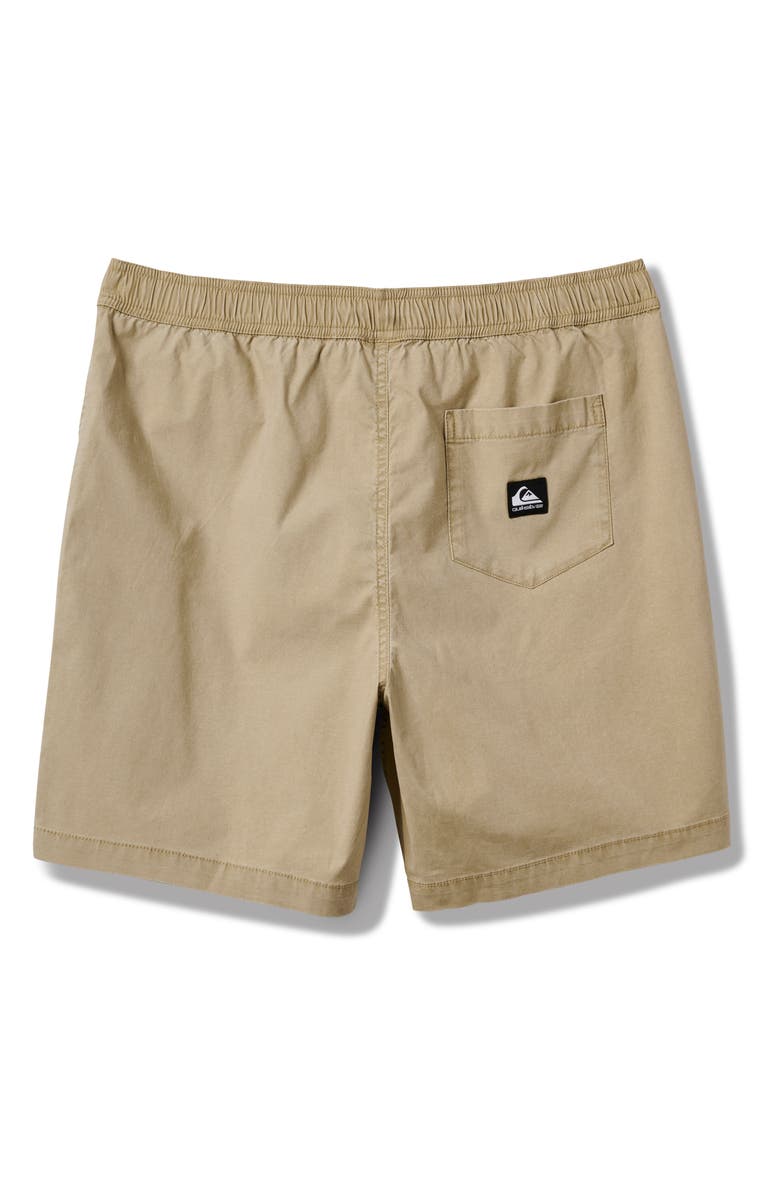 Quiksilver Taxer Stretch Drawstring Shorts, Alternate, color, Twill