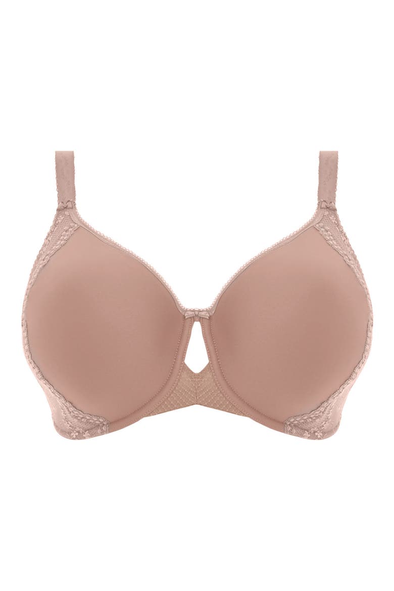 Charley Full Figure Spacer Underwire Bra, Alternate, color, FAWN