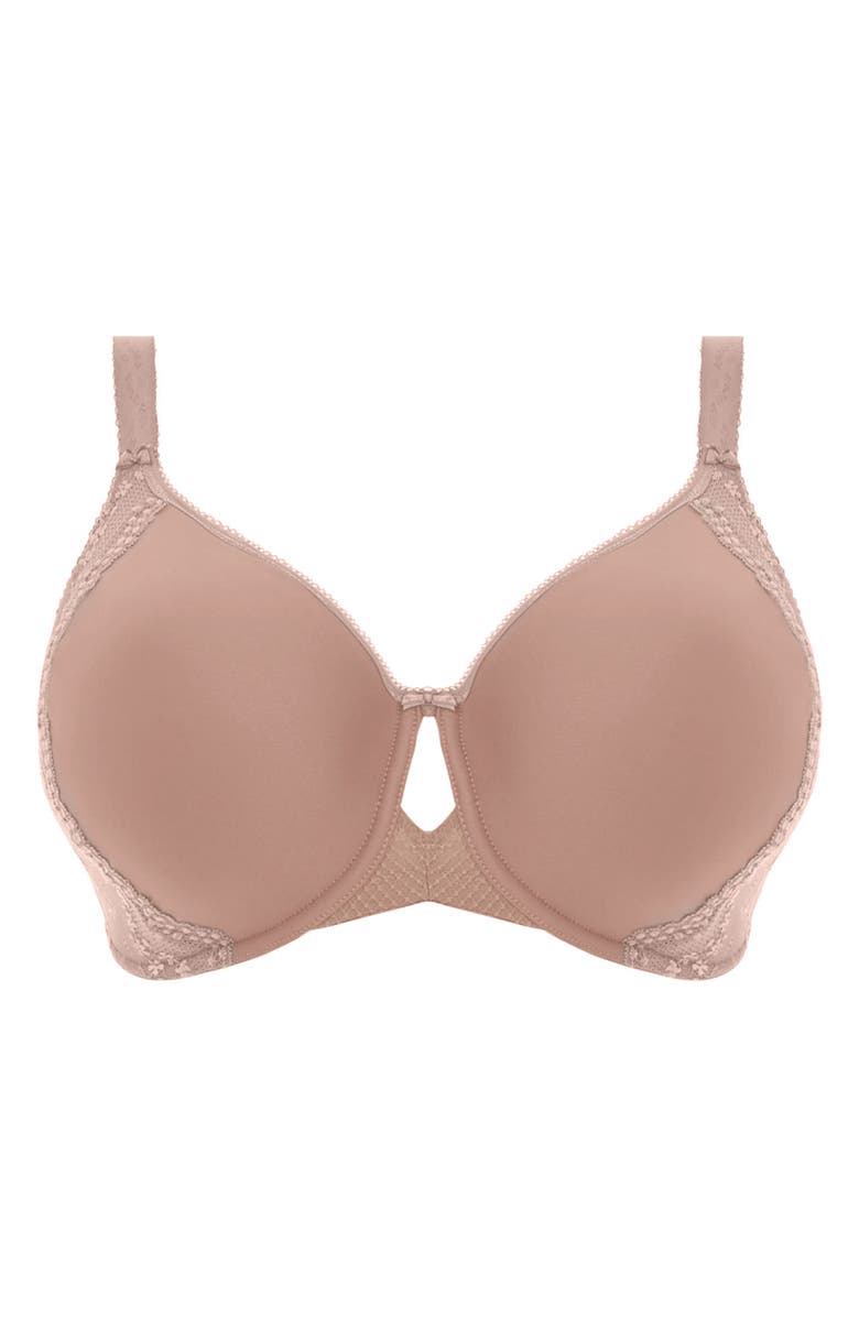 Elomi Charley Full Figure Spacer Underwire Bra, Alternate, color, Fawn