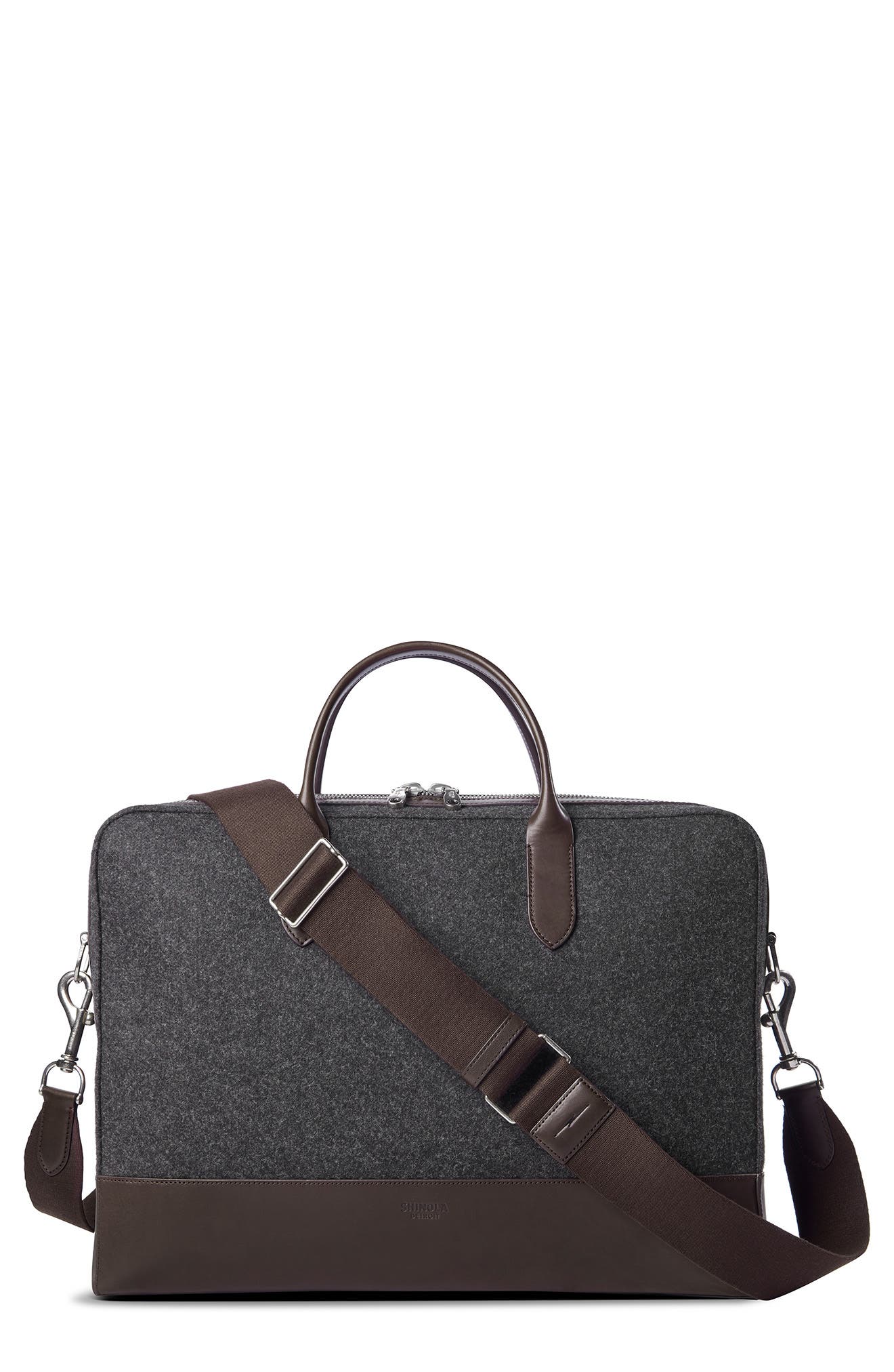 Shinola Canfield Weekday Briefcase, Main, color, 