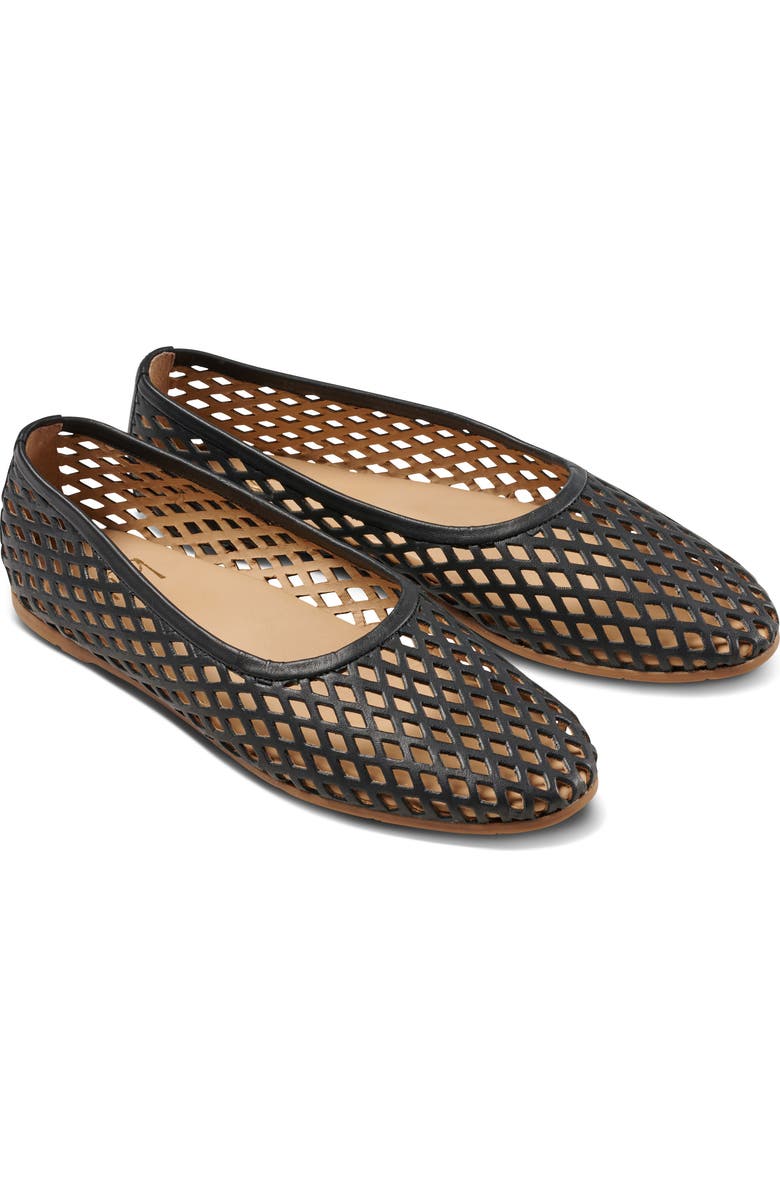 Beek Swiftlet Perforated Ballet Shoe, Main, color,