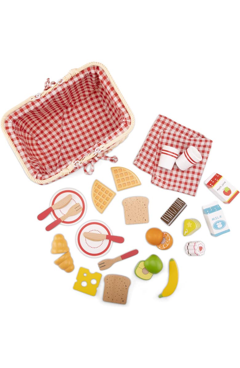 NEW CLASSIC TOYS Picnic Basket Set 27-pieces, Alternate, color, 