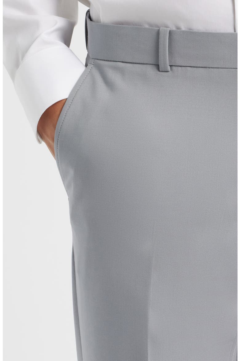 Henrik Trim Fit Solid Stretch Wool Suit Pants, Alternate, color, GREY SCULPTURE
