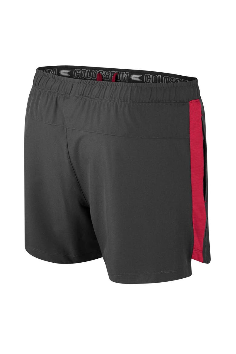 Men's Colosseum Charcoal Washington State Cougars Langmore Shorts, Alternate, color, Charcoal