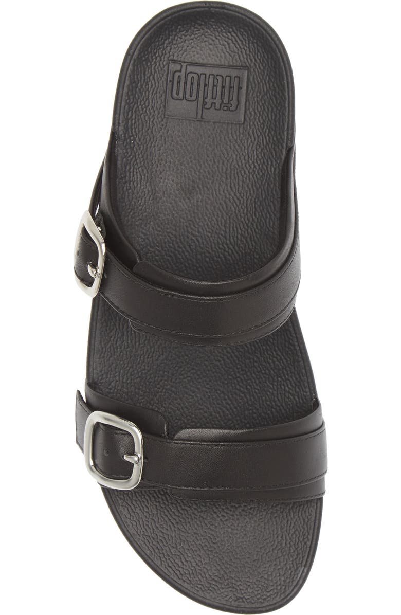 FitFlop Lulu Slide Sandal, Alternate, color, All Black