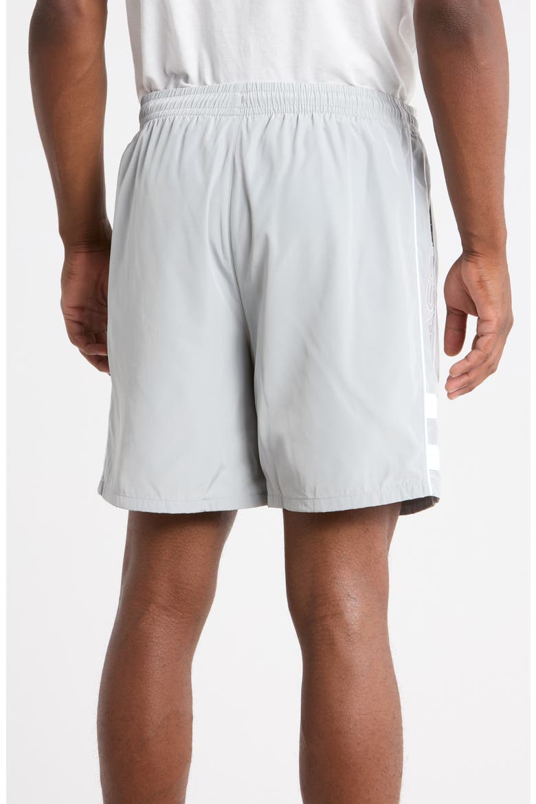 Woven Shorts, Alternate, color, NIMBUS/ WHITE