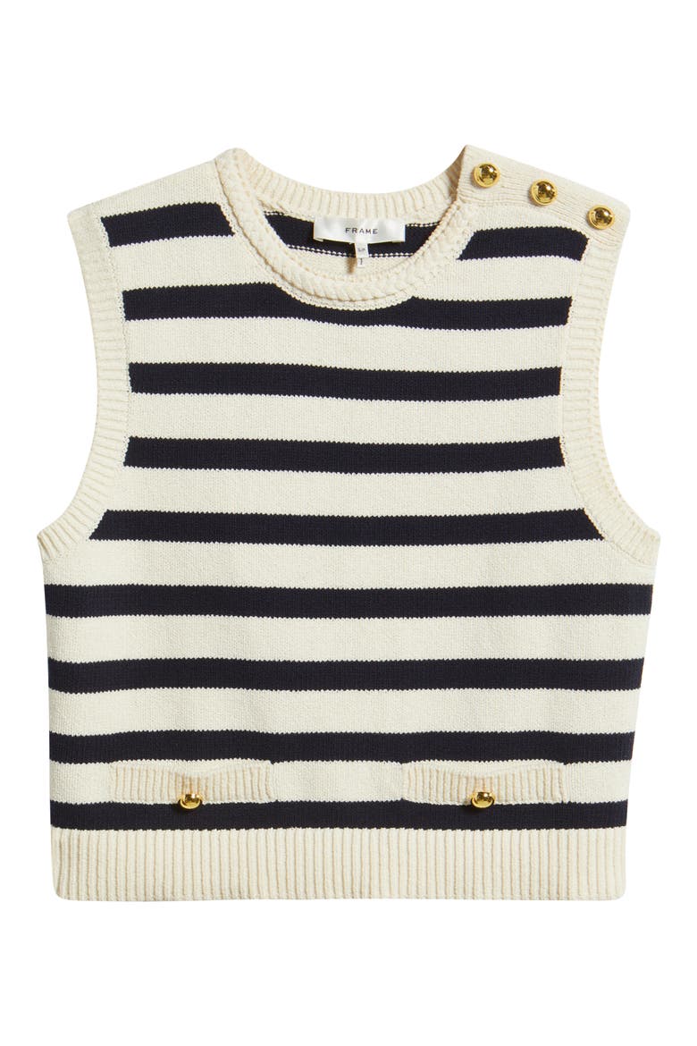 The Harbor Sleeveless Sweater, Alternate, color, NAVY MULTI