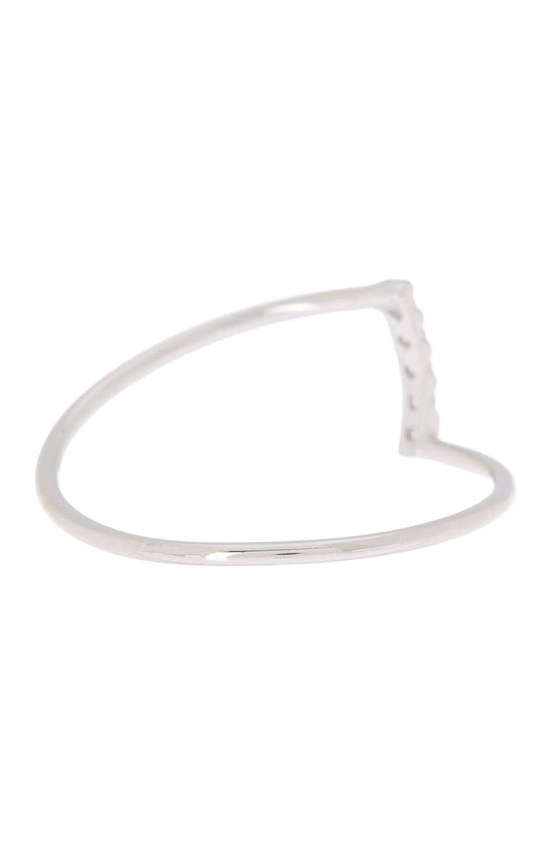 Bony Levy 18K White Gold Vertical Diamond Ring - 0.03 ctw, Alternate, color, 