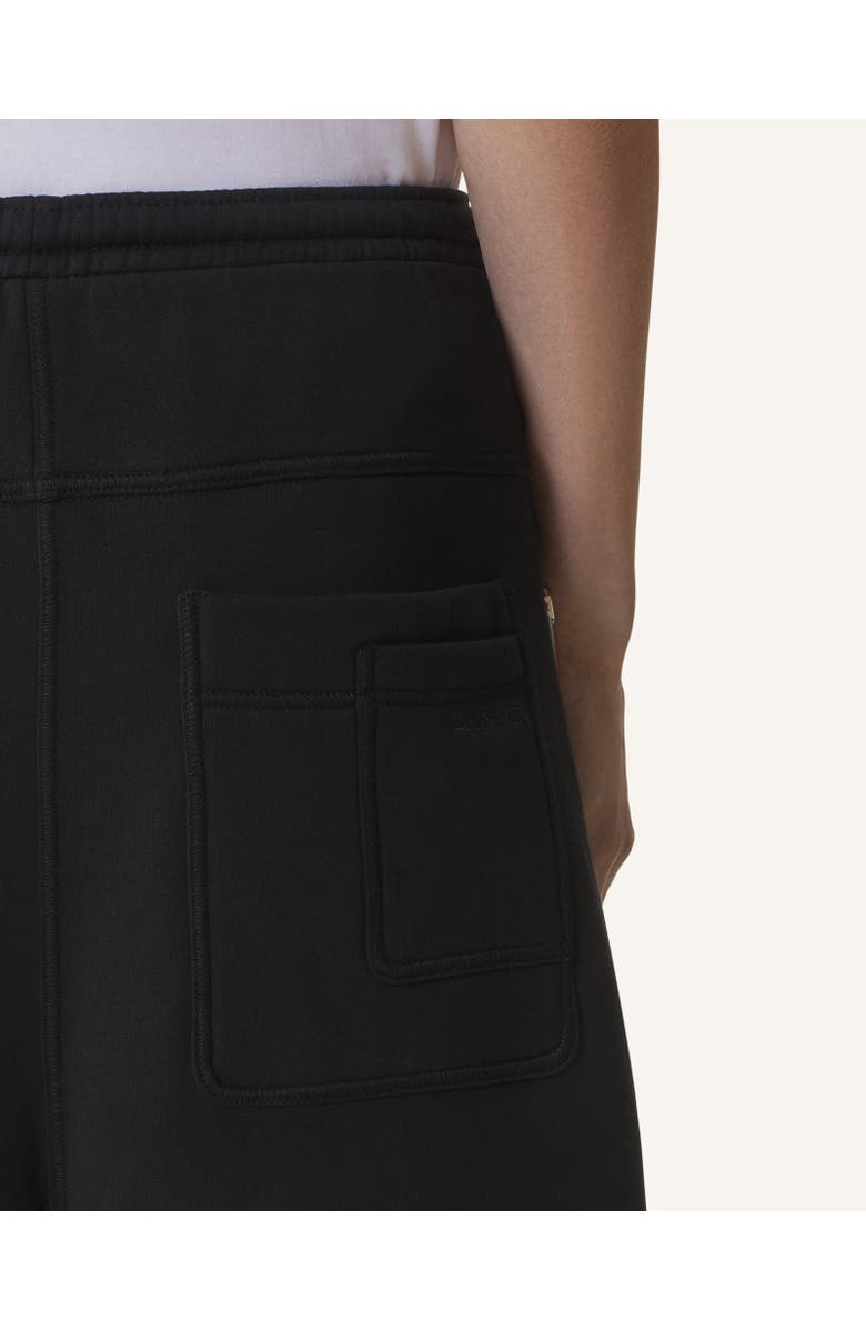 Lanvin COTTON FLEECE AND CASHMERE PANTS, Alternate, color, 