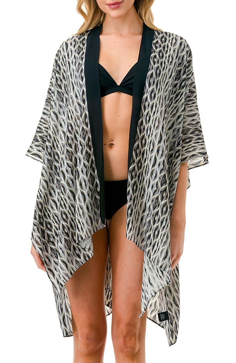 MARCUS ADLER Abstract Duster, Main, color, Black