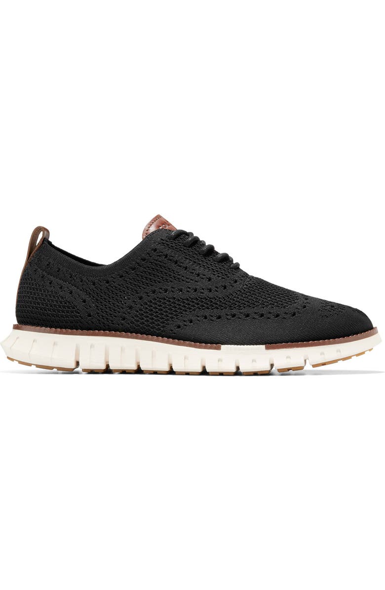 Cole Haan ZeroGrand Remastered Stitchlite<sup>™</sup> Oxford, Alternate, color, Black/Ivor