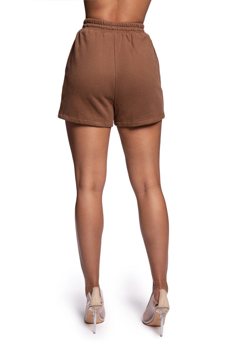 Drew Fleece Shorts, Alternate, color, PECAN