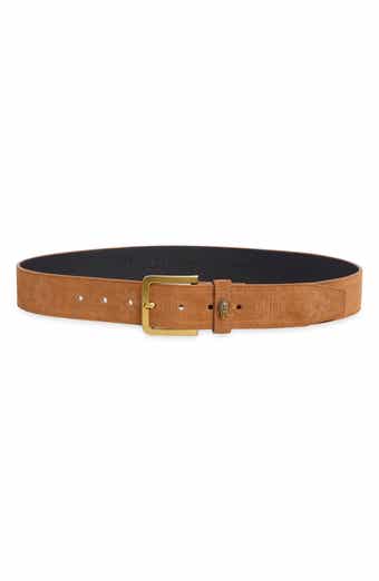 Soho Embossed Suede Belt