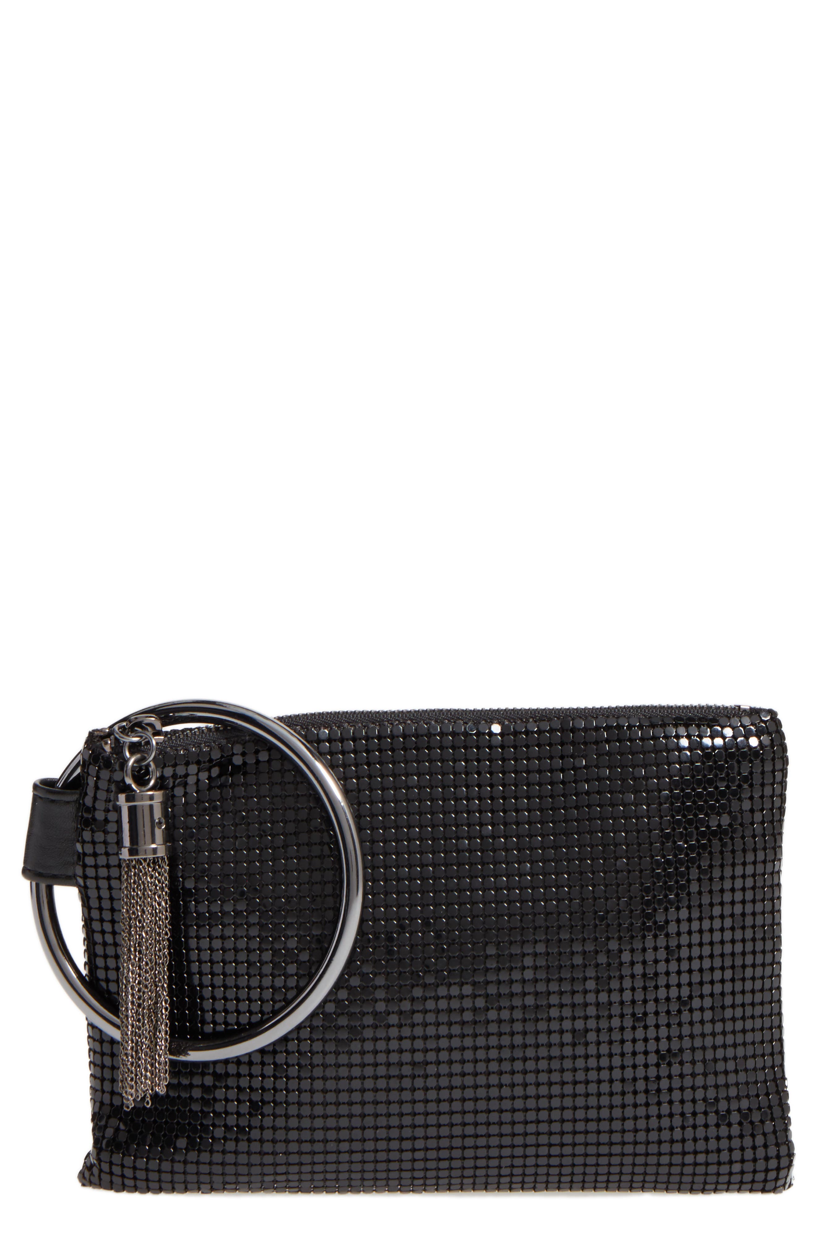 Bangle Wristlet, Main, color, BLACK