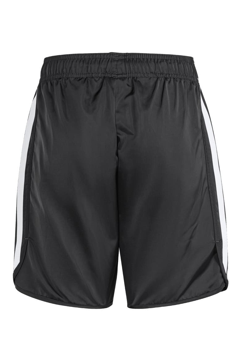 Kids' Recycled Polyester Soccer Shorts, Alternate, color, BLACK
