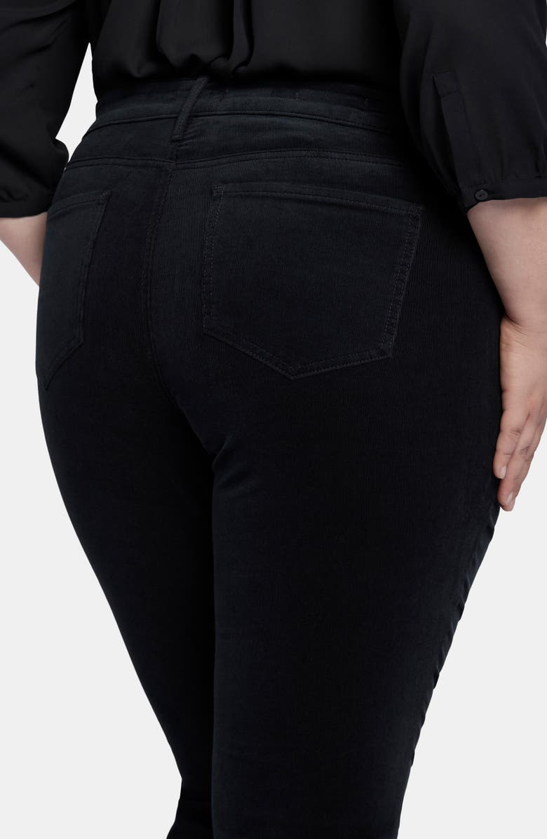 NYDJ Marilyn Straight Leg Jeans, Alternate, color, Black