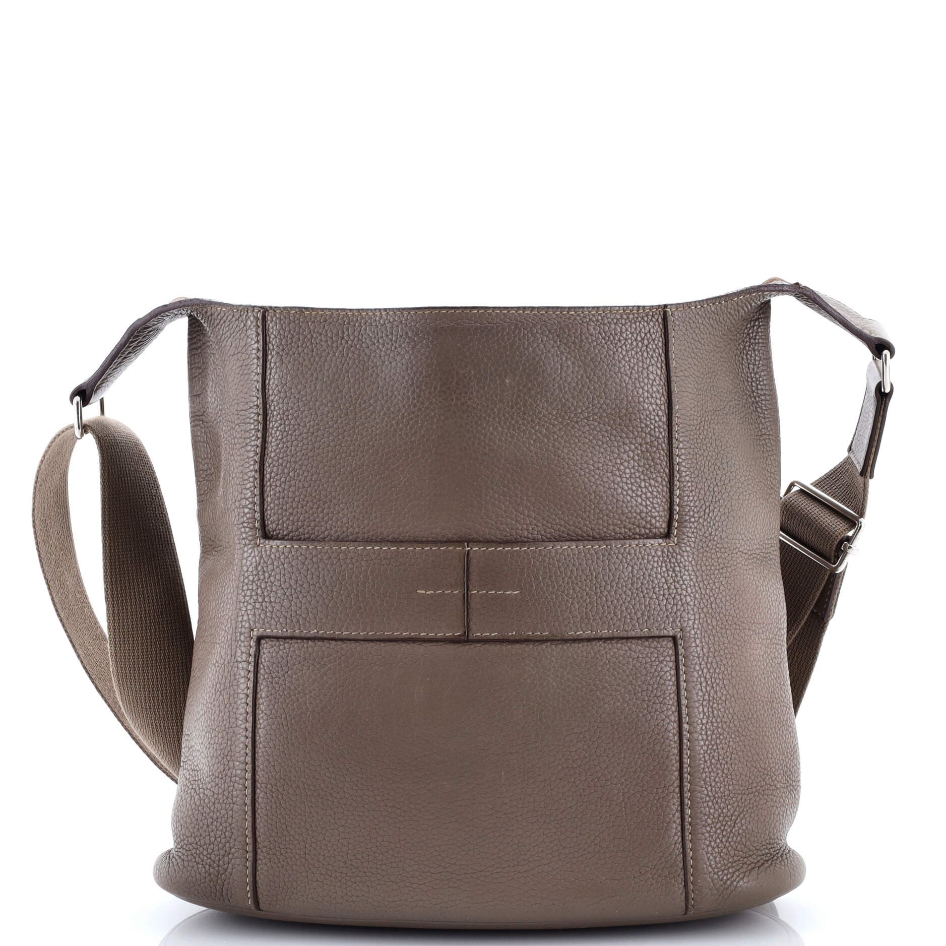 Pre-Owned Hermes Sac Good News Bag Leather PM, Main, color, 