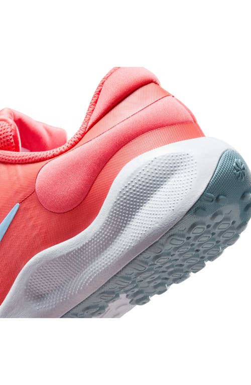 Nike Revolution 7 Sneaker In Magic Ember/blue/white