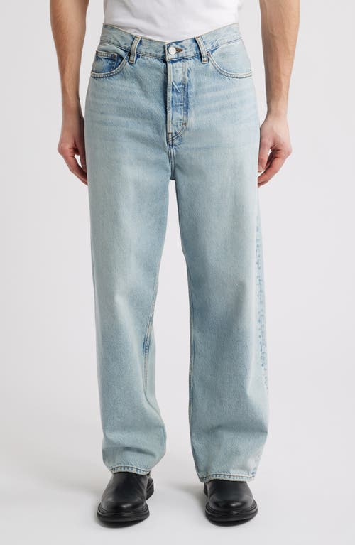 Frame Baggy Fit Jeans In Centinela Blue In Centinela