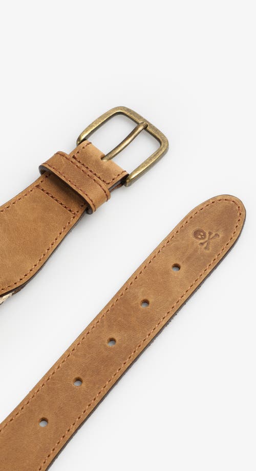 Scalpers Mencos Belt In Brown