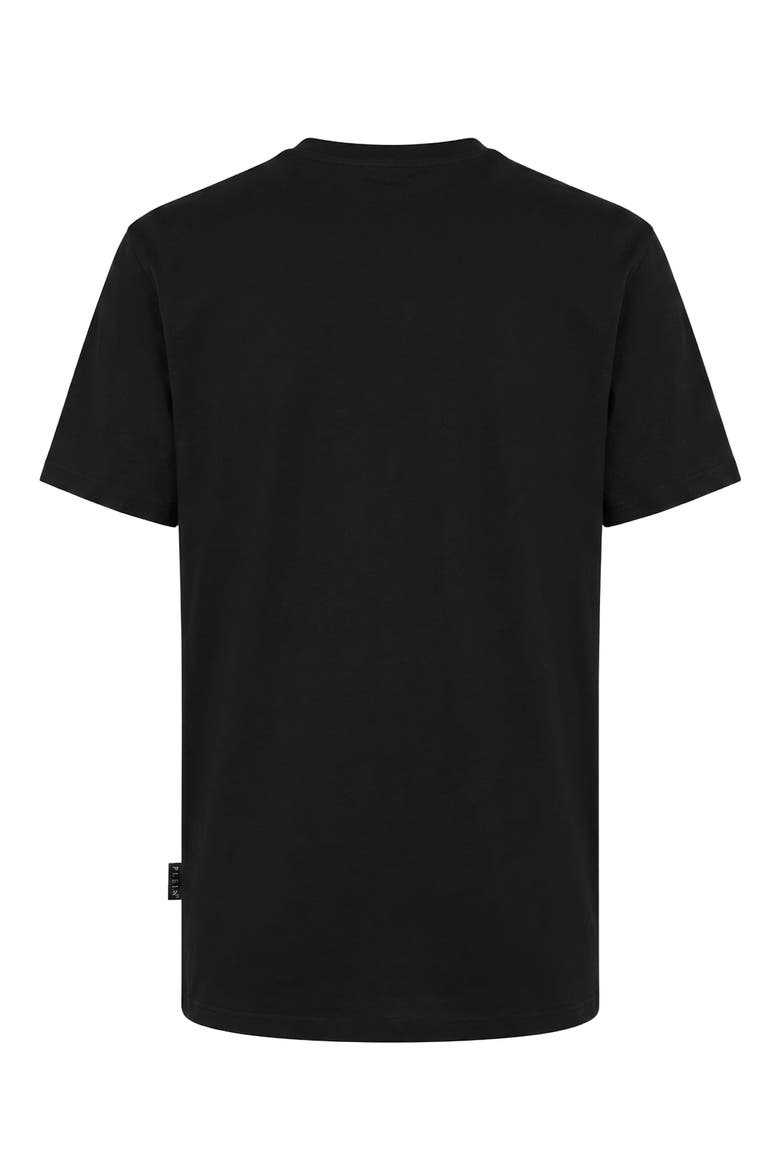 Jersey T-Shirt Teddy Chest Men, Alternate, color, black