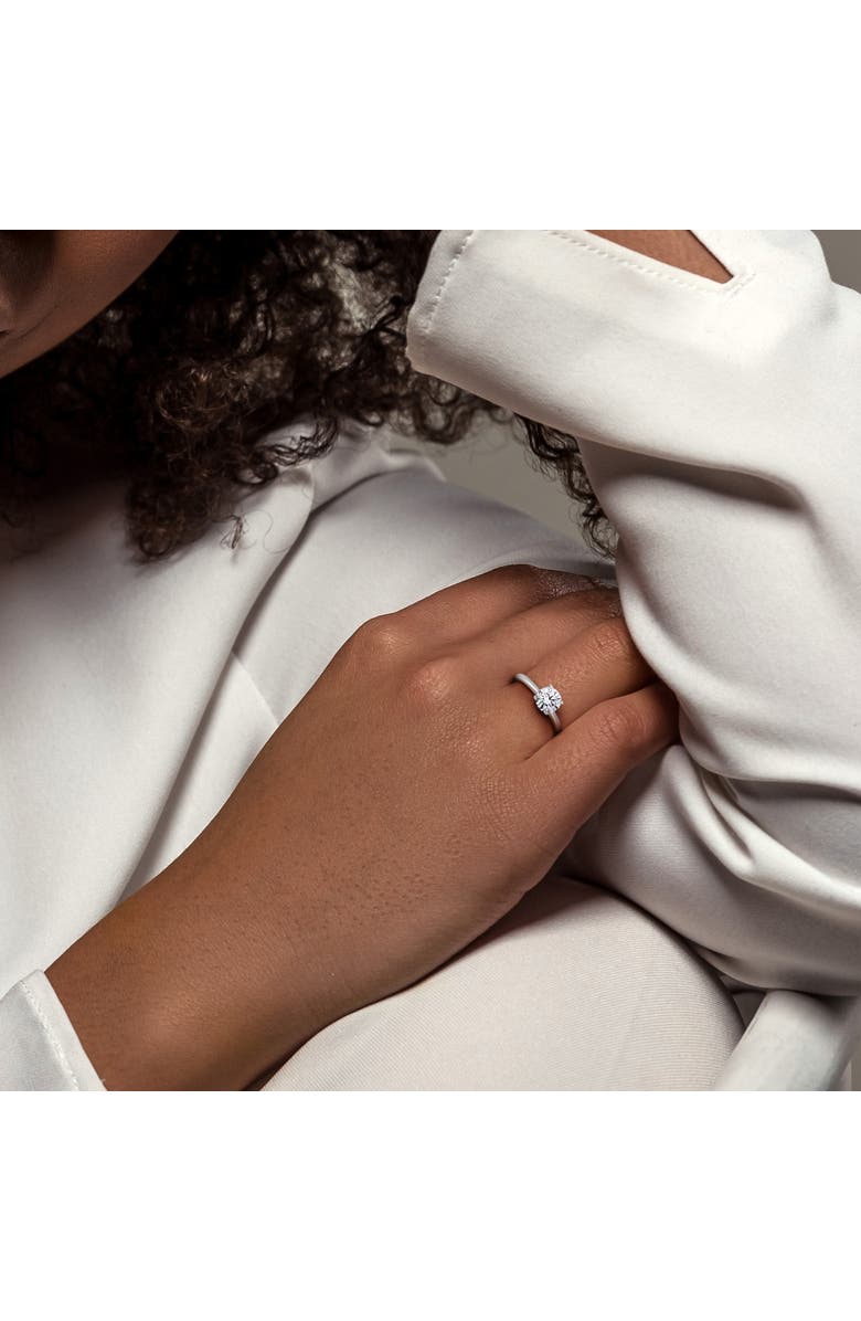 Julianna B. 1 CTW Lab-Grown Diamond Solitaire Ring 14k, Alternate, color, White Gold