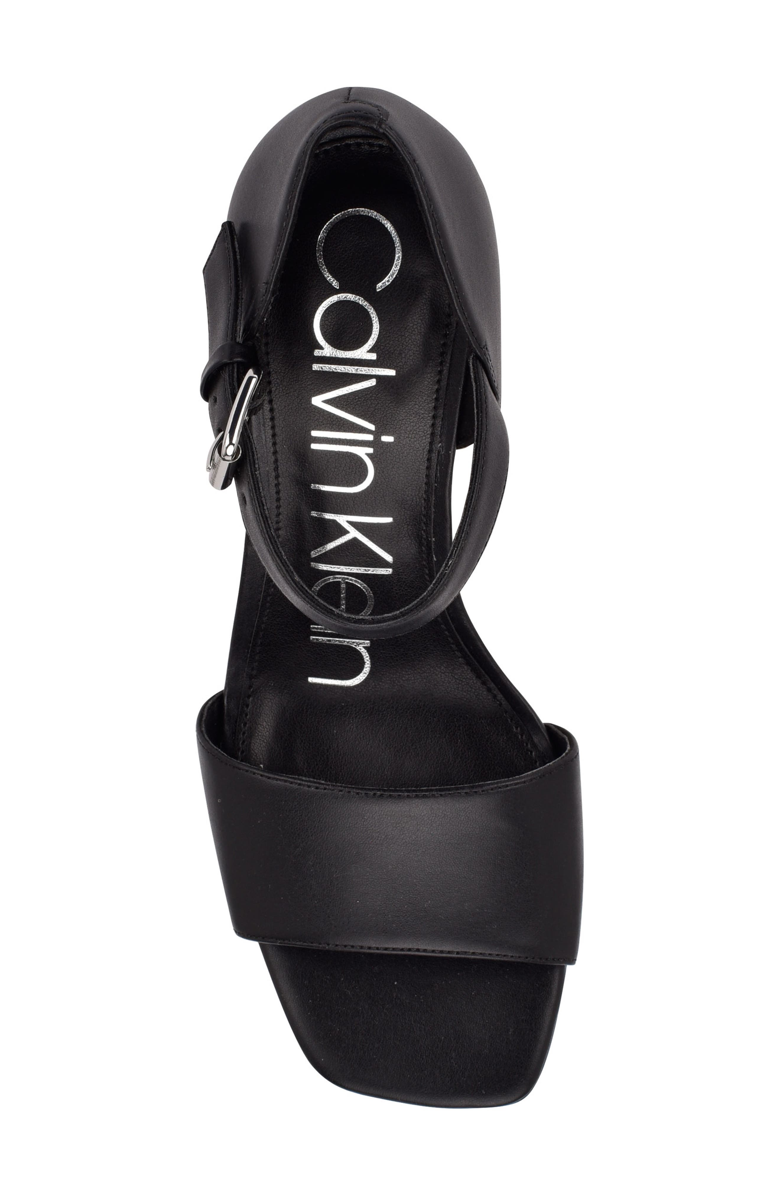 Calvin Klein Quelyn Block Heel Sandal, Alternate, color, 