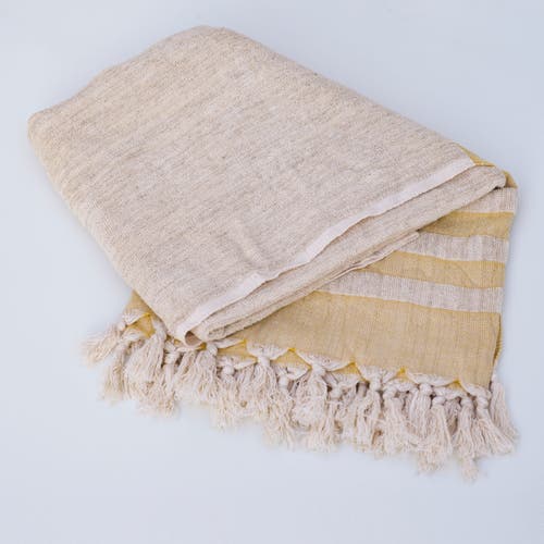 Shop Loom.ist Hand Loomed Linen Terry Bath Towel