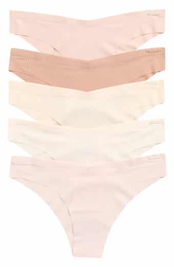 Danskin 5-Pack V-Waist Microfiber Tangas