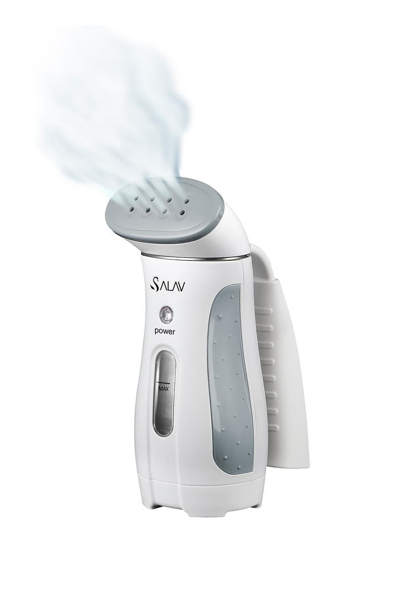 SALAV Gray Travel Handheld Garment Steamer, Alternate, color,