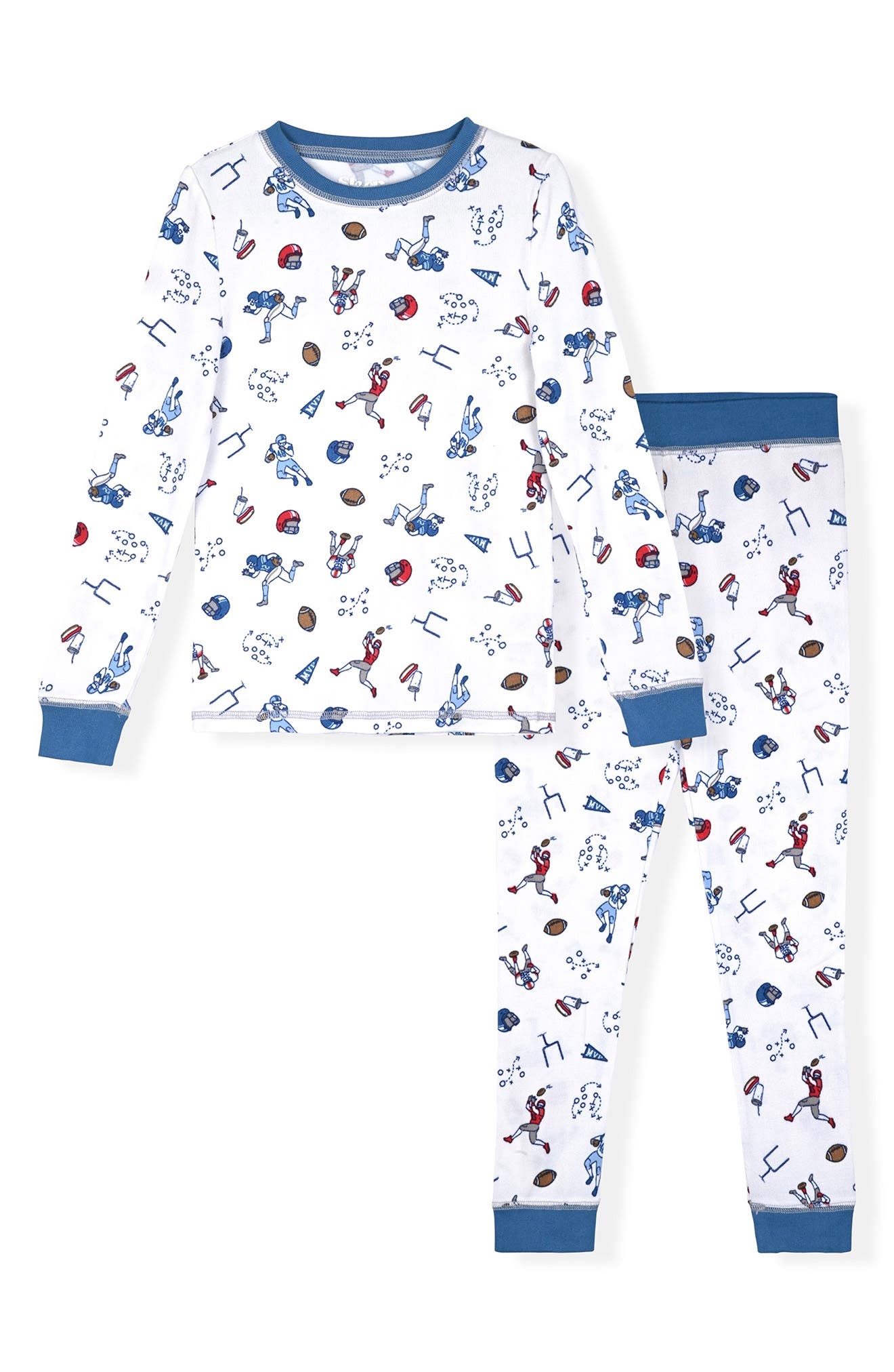 SLEEP ON IT Kids' Supersoft Fitted Two-Piece Pajamas