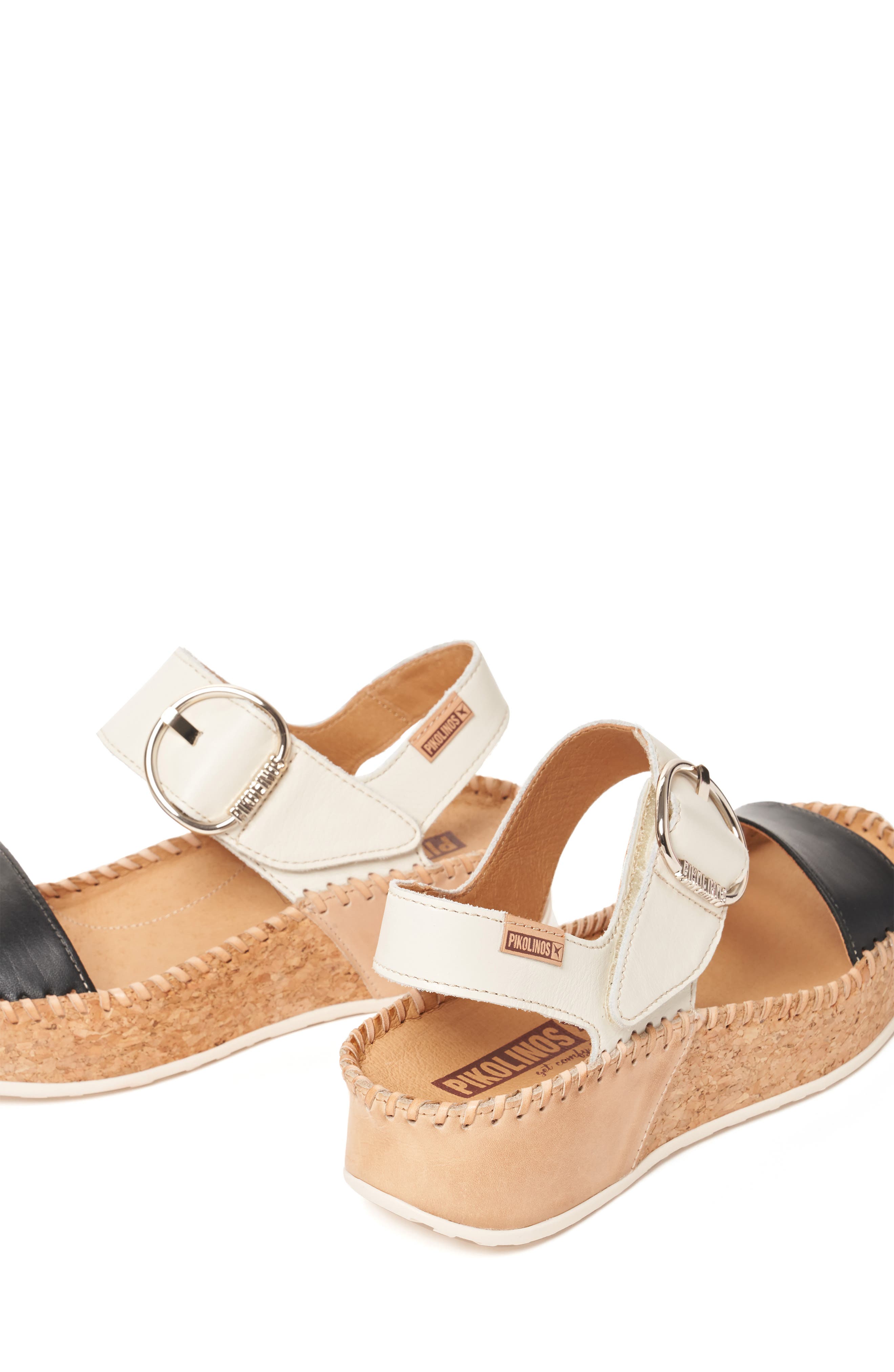 PIKOLINOS Marina Platform Sandal, Alternate, color, Black