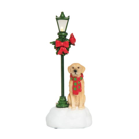 Lamp Post Lab Figurine