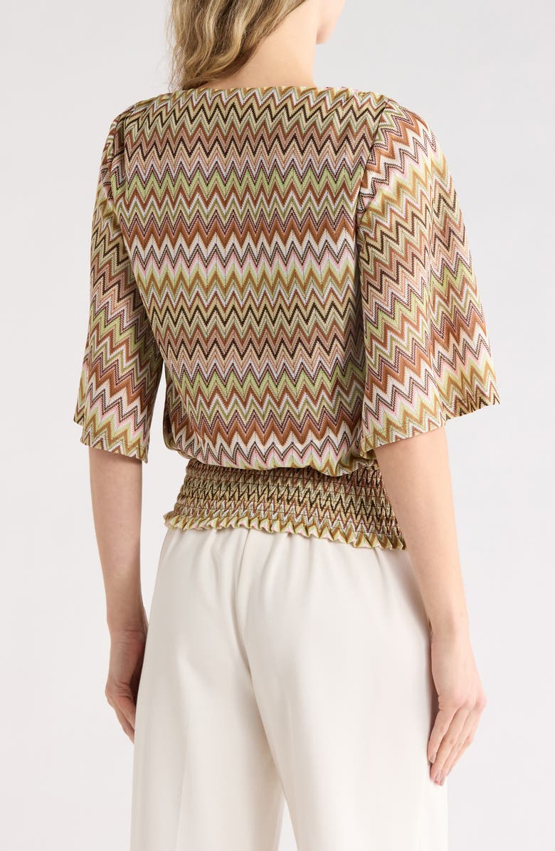 Ramy Brook Mirage Knit Top, Alternate, color, Multi Chevron Knit