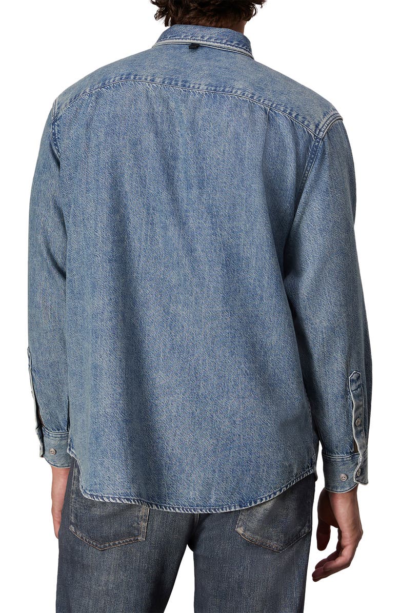 rag & bone Matthew Denim Button-Up Shirt, Alternate, color,