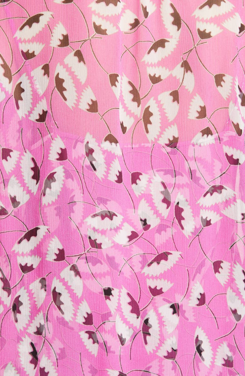 DVF Tina Tie-Neck Silk Blouse, Alternate, color, 