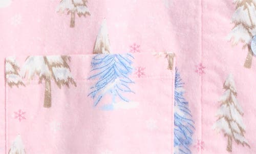 Pj Salvage Print Flannel Pajamas In Pink