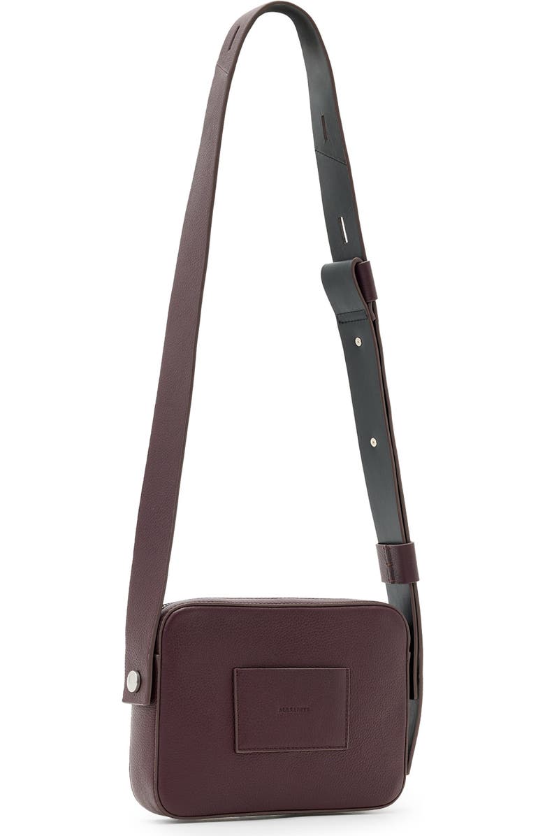 AllSaints Lucille Crossbody Bag, Alternate, color, Oxblood