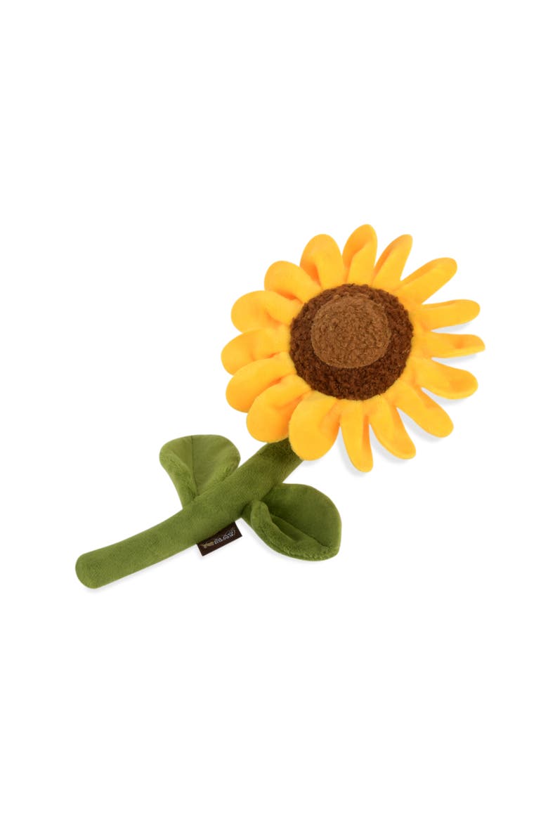 Blooming Buddies Sassy Sunflower Plush Dog Toy, Alternate, color, Multicolored