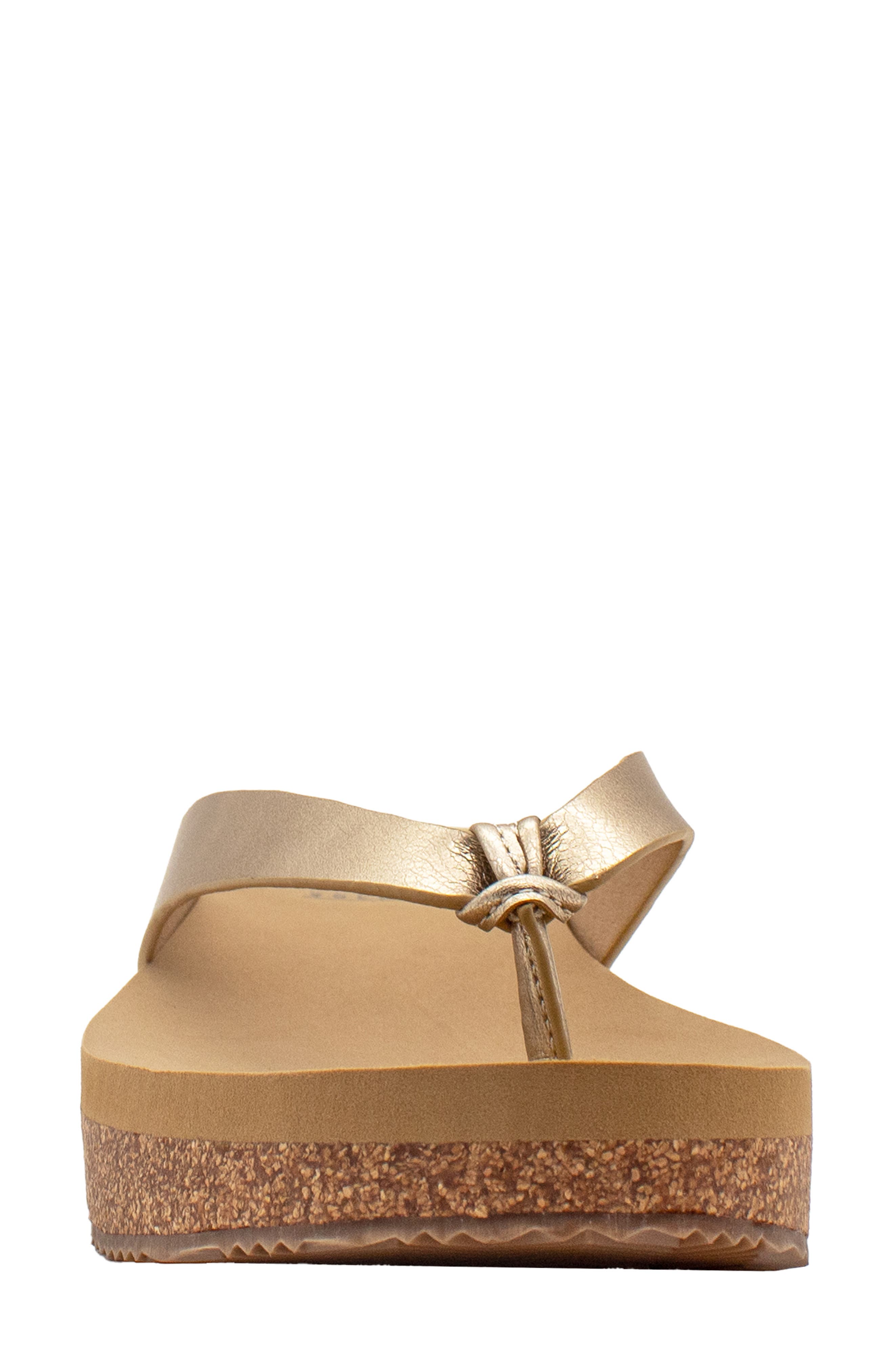 Volatile Reishi Platform Flip Flop, Alternate, color, 