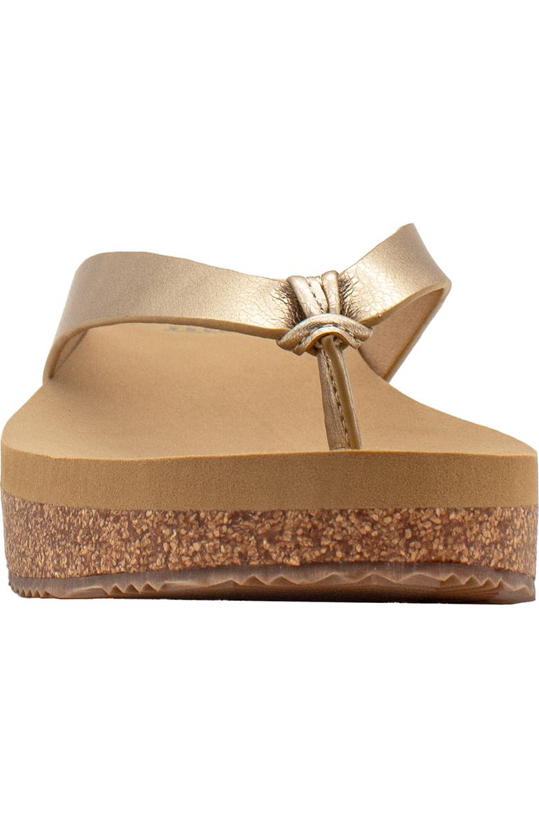 Volatile Reishi Platform Flip Flop, Alternate, color,