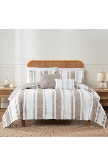 Modern Threads Jacquard Microfiber 5-piece Comforter Set