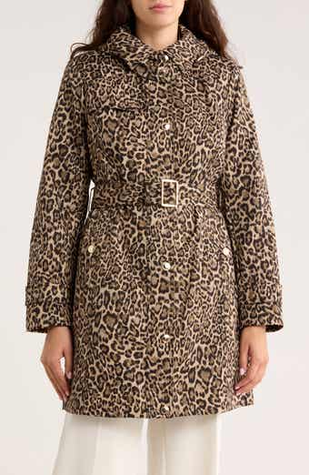 Michael Kors Water Resistant Belted Trench Coat