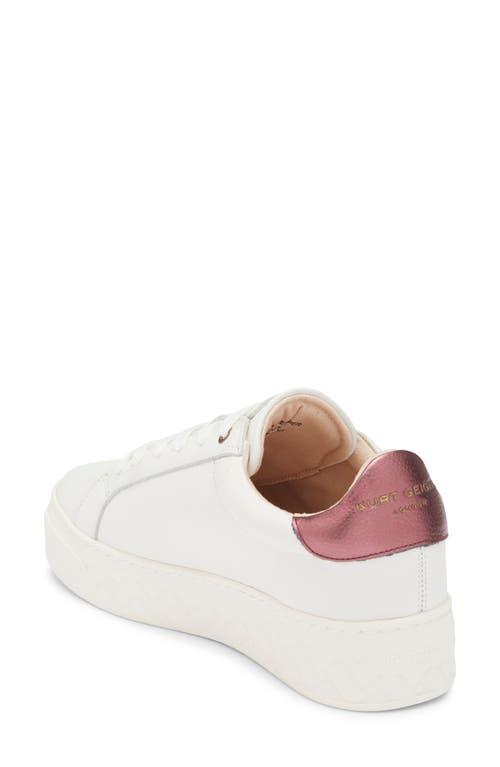 Kurt Geiger London Brixton Evil Eye Low Top Sneaker In White