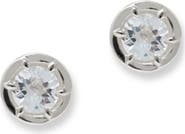 Anzie Melia Kate Topaz Stud Earrings