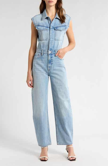 Pistola Ace Sleeveless Denim Jumpsuit